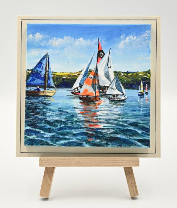 - Acrylic on Canvas, Painting by Liz Newbery, measuring 10 x 10 cm (H x W) £48